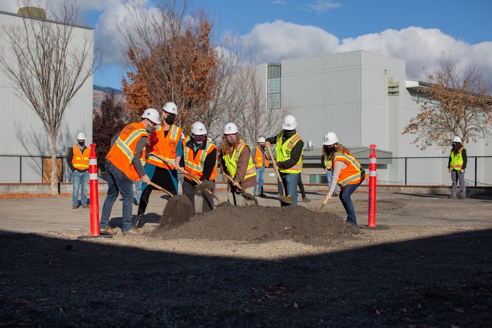Breaking ground