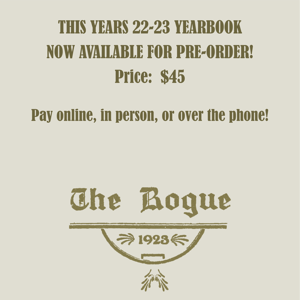 This years 2022-2023 yearbook now available for preorder. pay online, in person, or over the phone. featured below is the design from the cover of the 1923 yearbook.