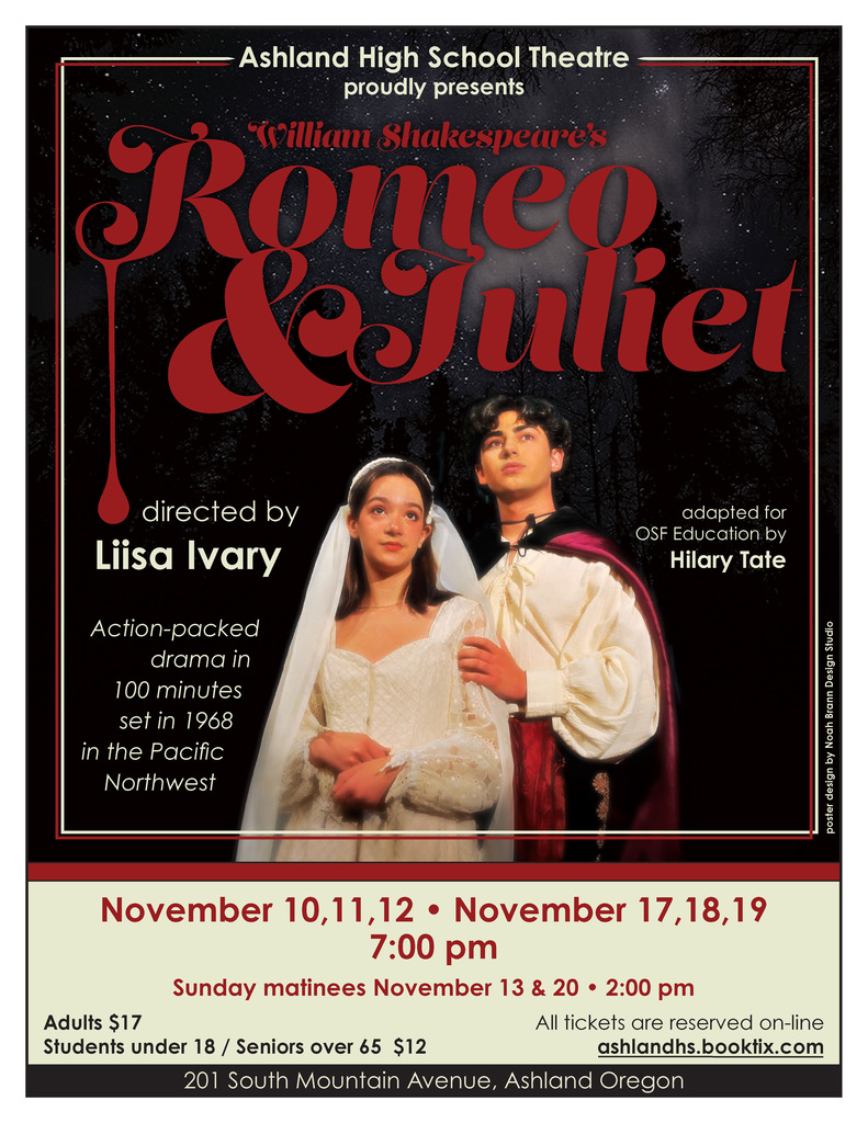 Romeo & Juliet Play Poster