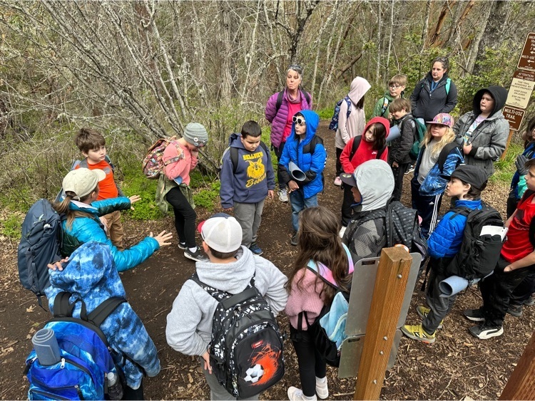 Mr. Carnes 4th grade trip to Oredson Todd Woods