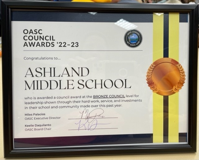 OASC2023 award
